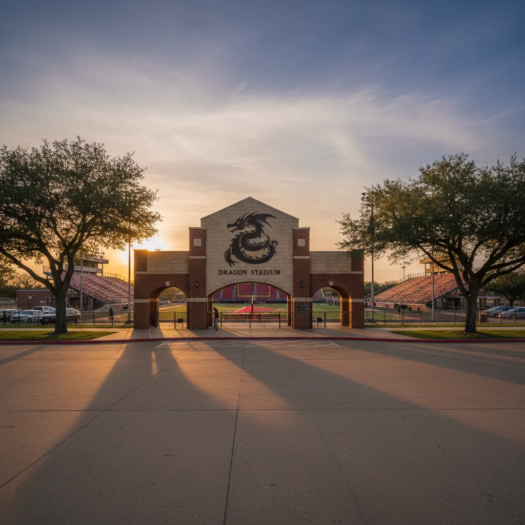 Round Rock High School Dragon Stadium