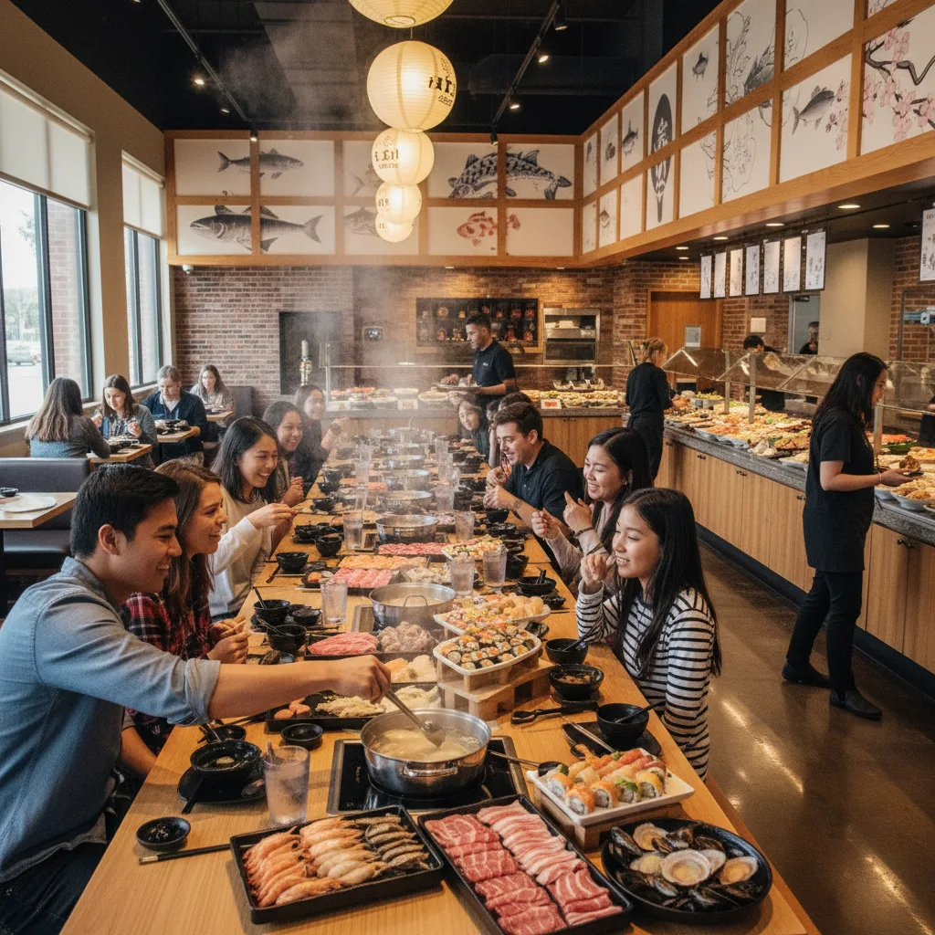 Umi Hot Pot Sushi & Seafood Buffet