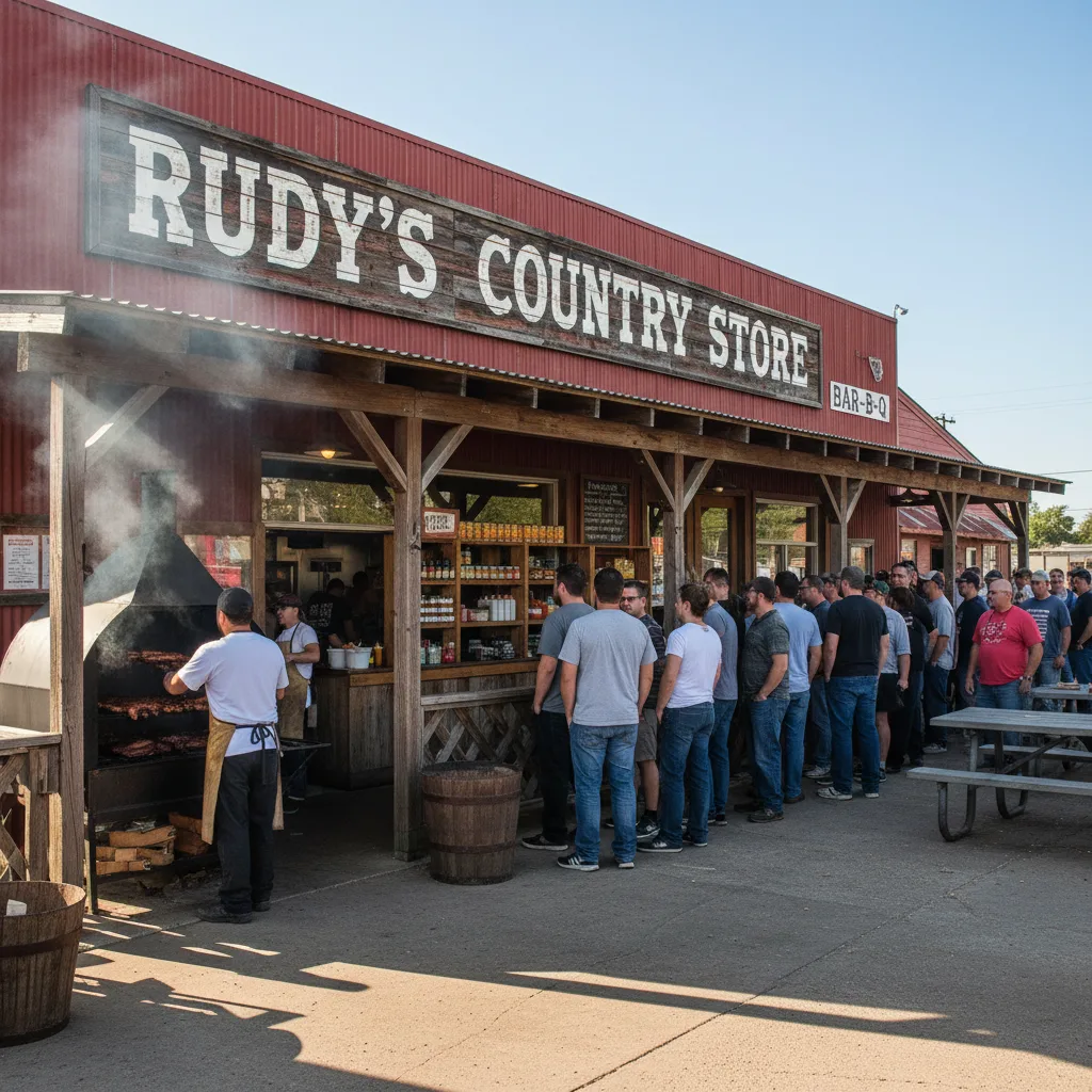 Rudy's "Country Store" and Bar-B-Q